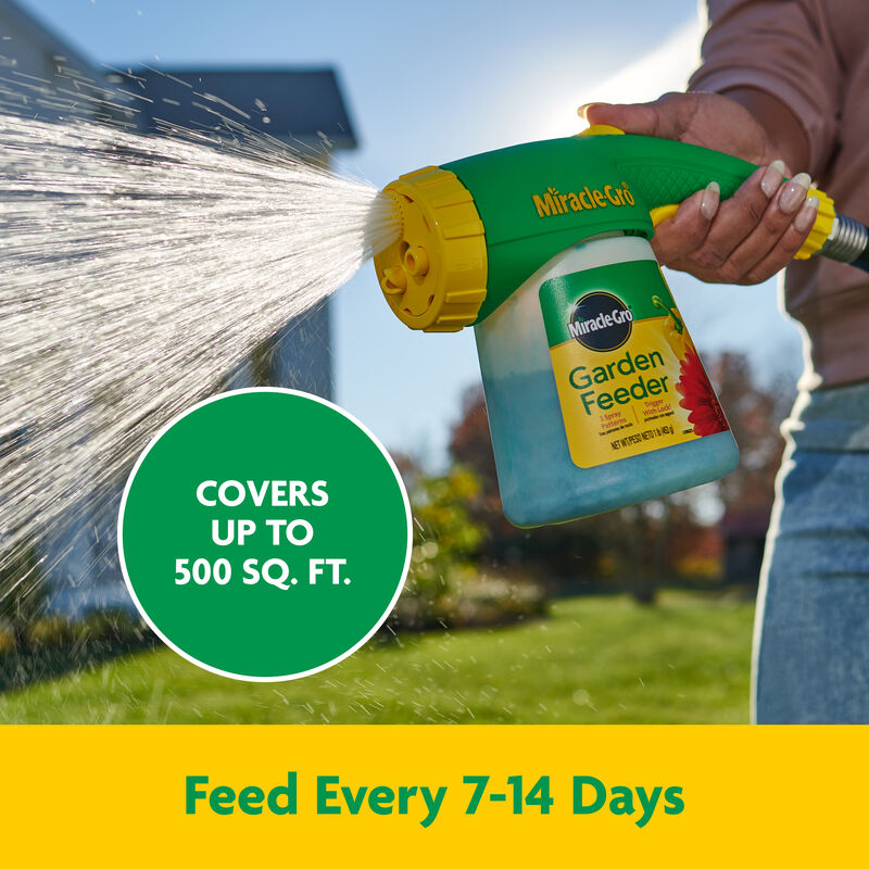 Miracle-Gro&reg; Water Soluble All Purpose Plant Food and Garden Feeder Bundle image number null